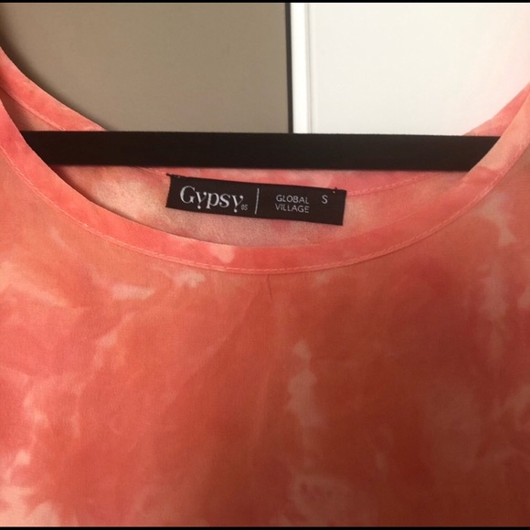 Gypsy 05 Coral Silk High low tank Size S - Picture 4 of 4